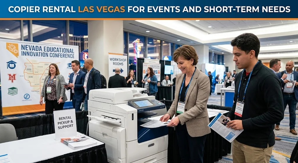 Read more about the article Copier Rental Las Vegas for Events and Short-Term Needs